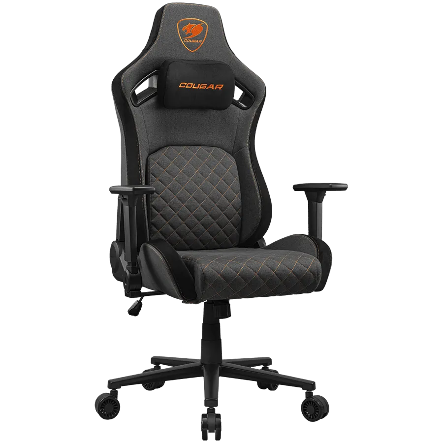 COUGAR DEFENSOR Gold F Gaming chair, Gray Slika 3