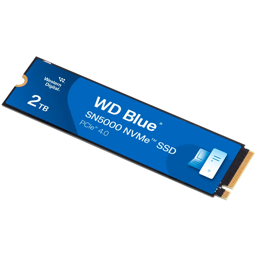SSD WD Blue SN5000 NVMe (M.2 2280, 2TB, PCIe Gen4 16GT/s, up to 4 Lanes) Slika 1