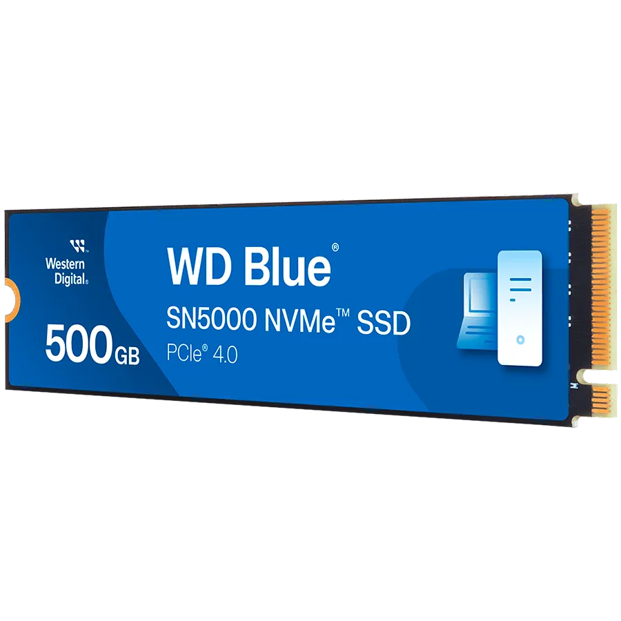 SSD WD Blue SN5000 NVMe (M.2 2280, 500GB, PCIe Gen4 16GT/s, up to 4 Lanes) Slika 1