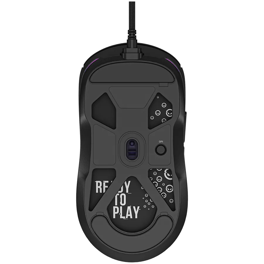 LORGAR MSA10, Ultralight Wired Gaming Mouse Advanced, black Slika 7