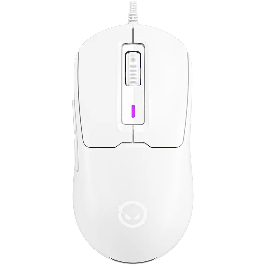 LORGAR MSA10, Ultralight Wired Gaming Mouse Advanced, white Slika 1