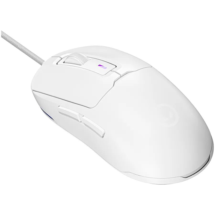 LORGAR MSA10, Ultralight Wired Gaming Mouse Advanced, white Slika 2