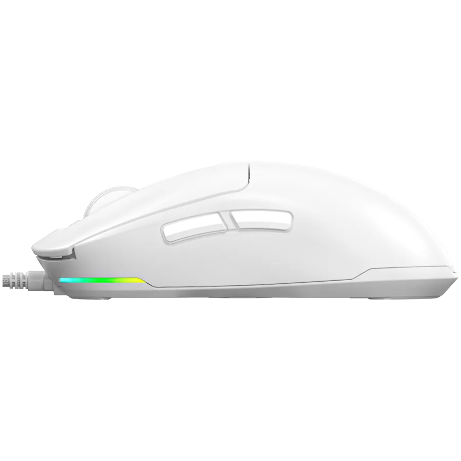 LORGAR MSA10, Ultralight Wired Gaming Mouse Advanced, white Slika 4