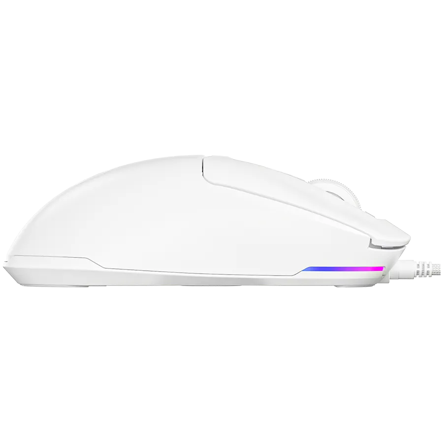 LORGAR MSA10, Ultralight Wired Gaming Mouse Advanced, white Slika 6