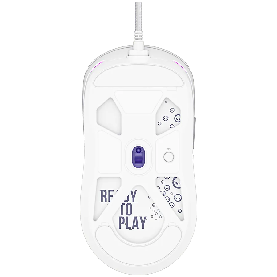 LORGAR MSA10, Ultralight Wired Gaming Mouse Advanced, white Slika 7