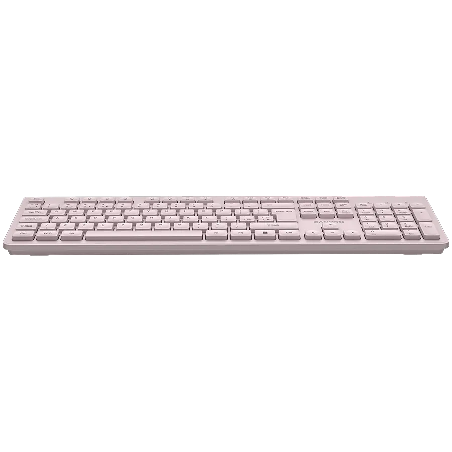 CANYON keyboard HKB-W01 UK/US AAA Wireless Beige Slika 3
