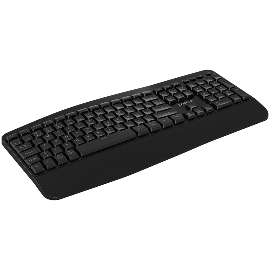 CANYON keyboard HKB-W6 Wireless Black Slika 4