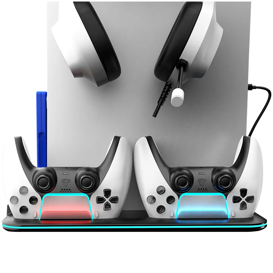 CANYON cooling stand CS-51 RGB PS5 Slim/DE Charge Black Slika 3