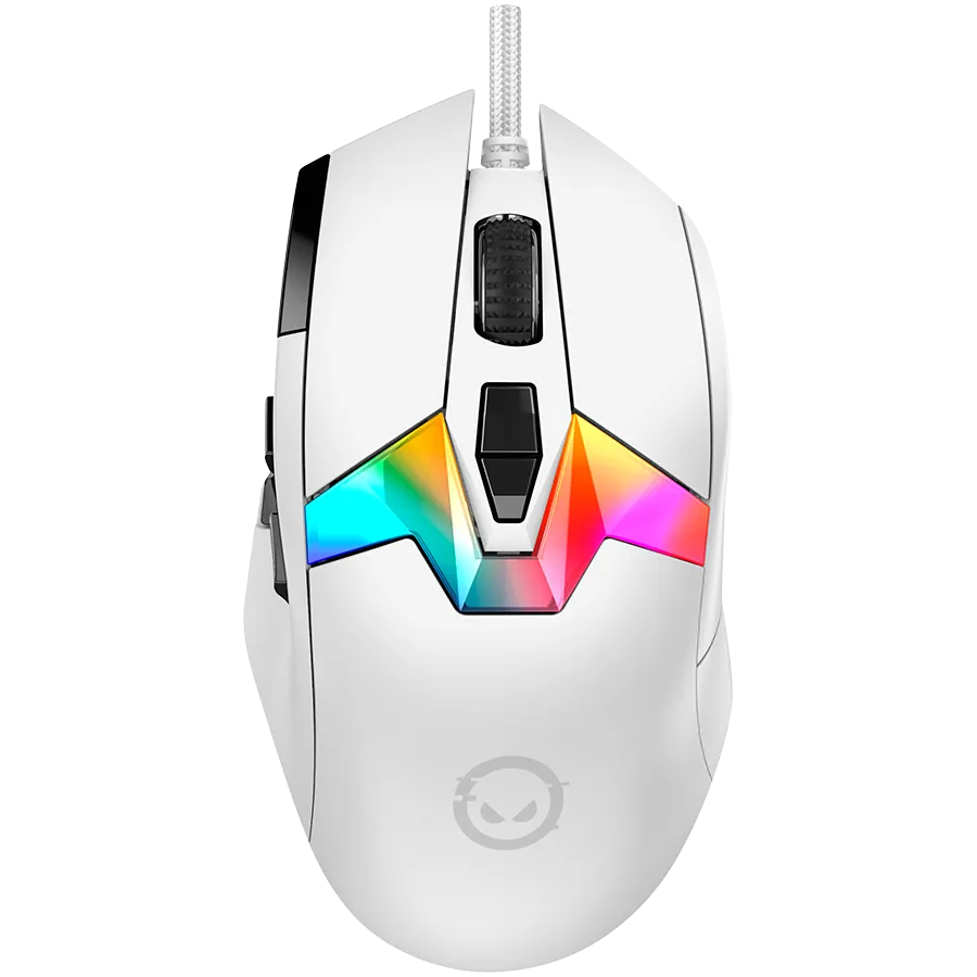 LORGAR MSP80, 8000 Hz Gaming Mouse Pro, White Slika 1