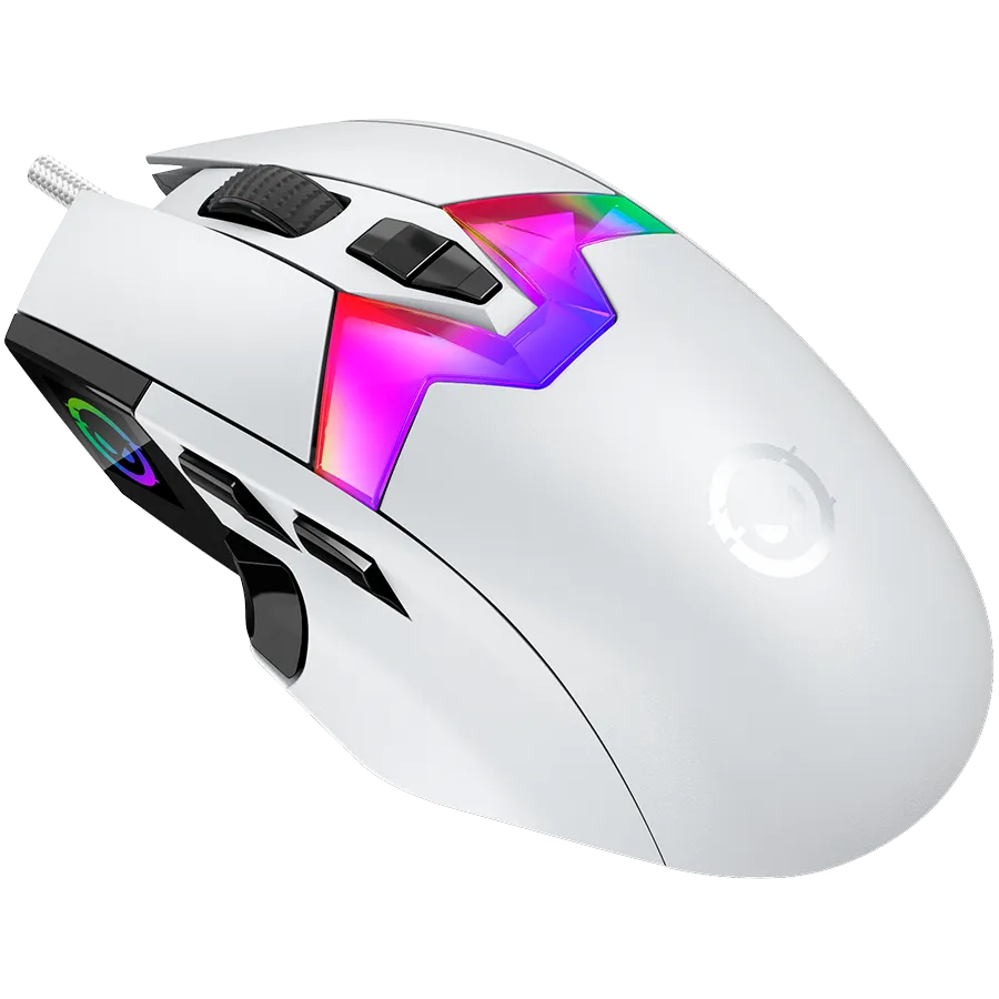 LORGAR MSP80, 8000 Hz Gaming Mouse Pro, White Slika 2