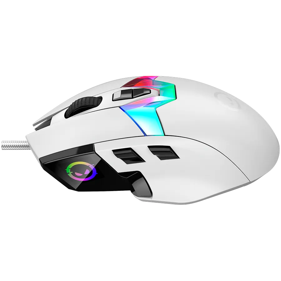 LORGAR MSP80, 8000 Hz Gaming Mouse Pro, White Slika 3