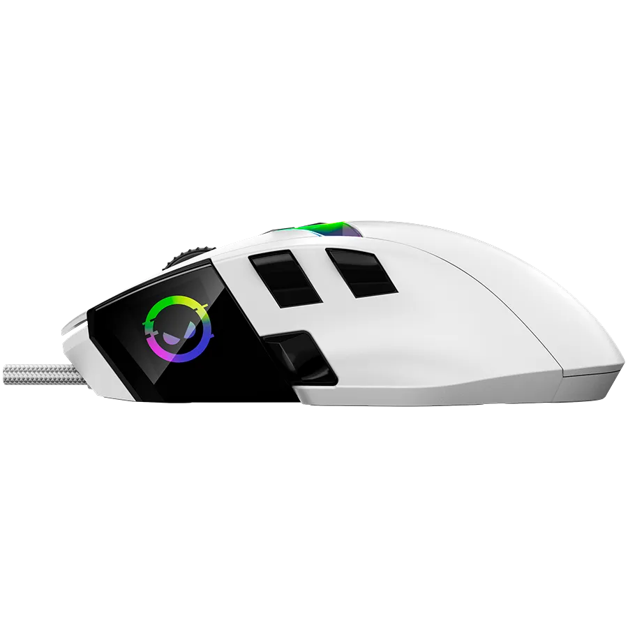 LORGAR MSP80, 8000 Hz Gaming Mouse Pro, White Slika 4