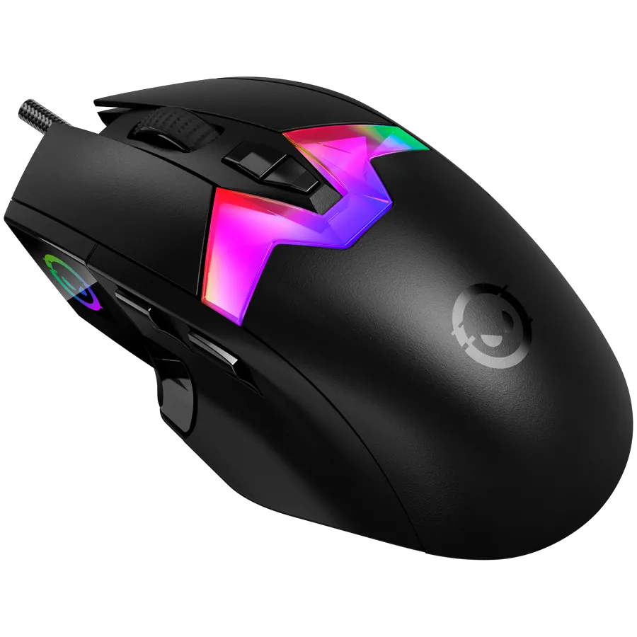 LORGAR MSP80, 8000 Hz Gaming Mouse Pro, Black Slika 2