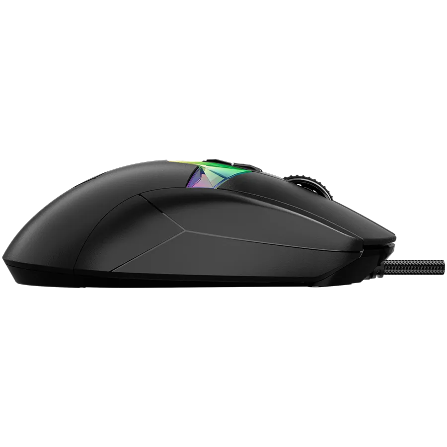 LORGAR MSP80, 8000 Hz Gaming Mouse Pro, Black Slika 6