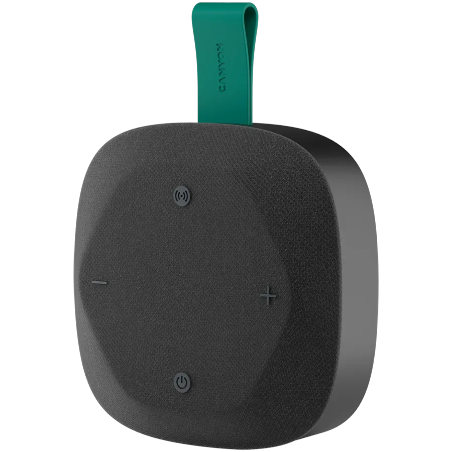 CANYON speaker HEXAGON 10 TWS 8W IPX5 Black Green Slika 1