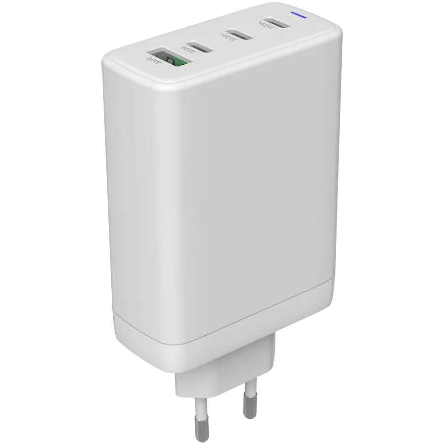 CANYON charger CU140ACC GaN 150W 3xPD 1xQC EU White Slika 1