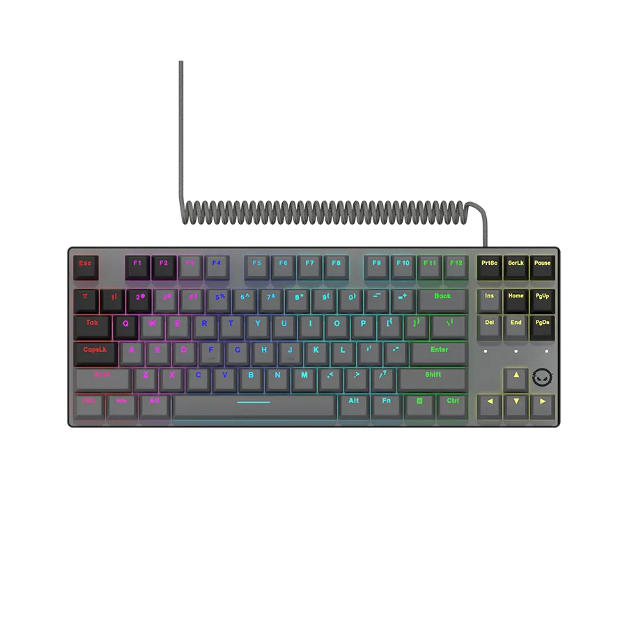 LORGAR Azar 514TKL, Wired RGB mechanical gaming keyboard, black, EN layout Slika 2
