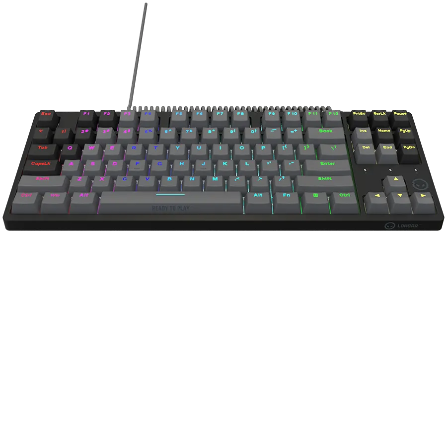 LORGAR Azar 514TKL, Wired RGB mechanical gaming keyboard, black, EN layout Slika 4