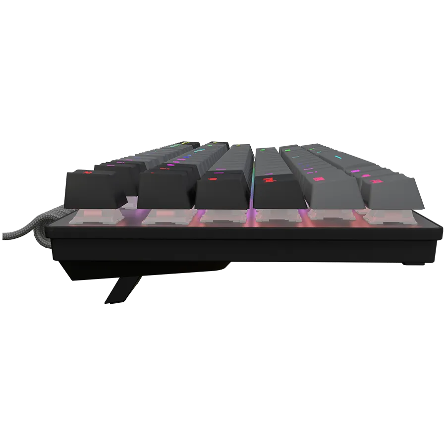 LORGAR Azar 514TKL, Wired RGB mechanical gaming keyboard, black, EN layout Slika 5