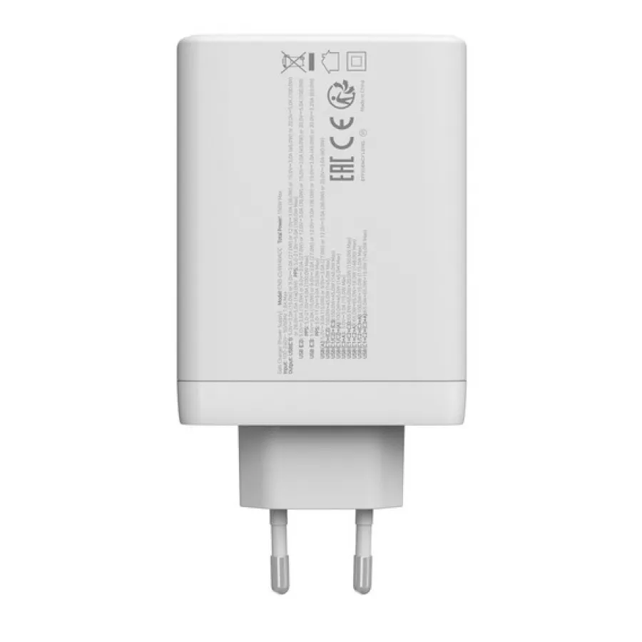 CANYON charger CU140ACC GaN 150W 3xPD 1xQC EU White Slika 3