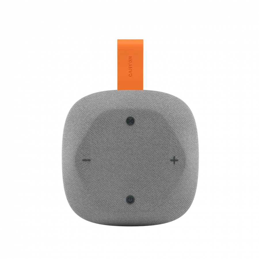 CANYON speaker HEXAGON 10 TWS 8W IPX5 Grey Orange Slika 3