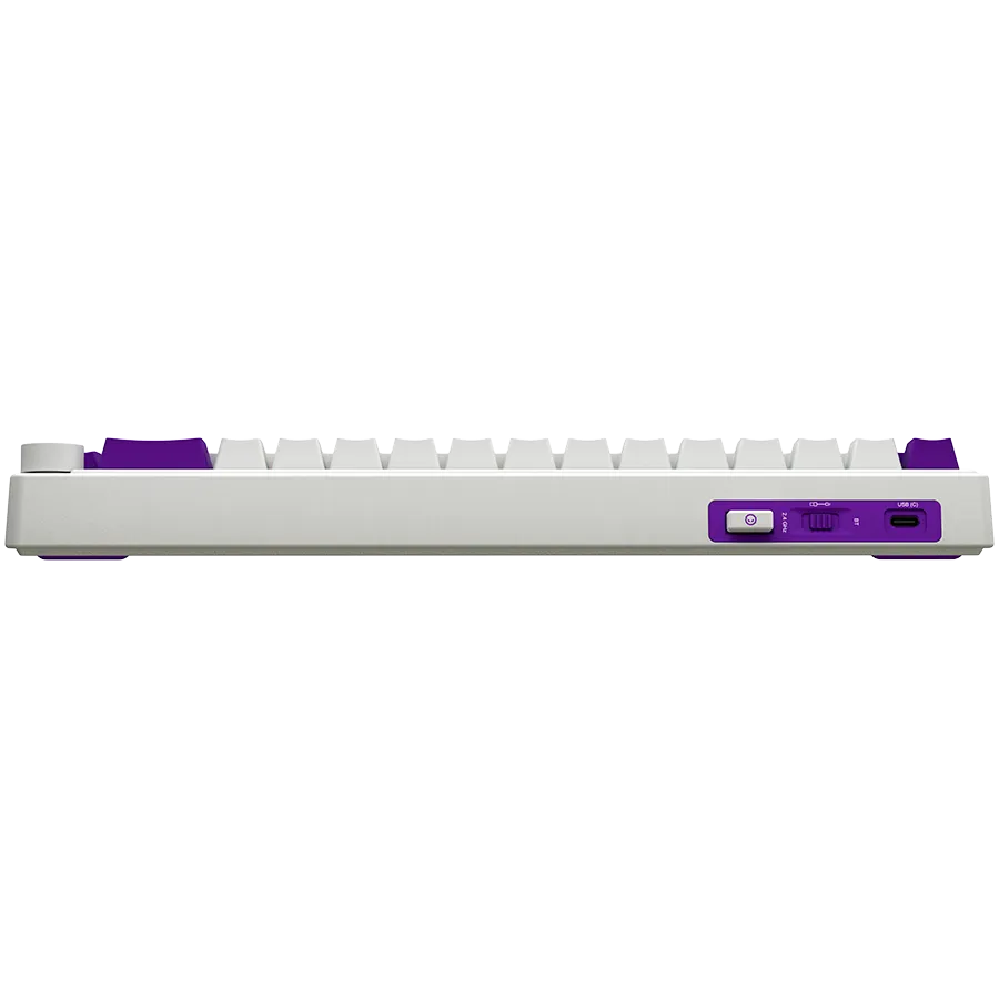 LORGAR KBP70MW, Wireless 65% Mechanical Gaming Keyboard Pro, White, EN layout Slika 5