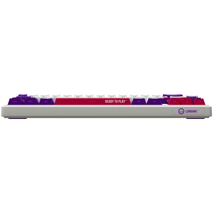 LORGAR KBP70MW, Wireless 65% Mechanical Gaming Keyboard Pro, White, EN layout Slika 6