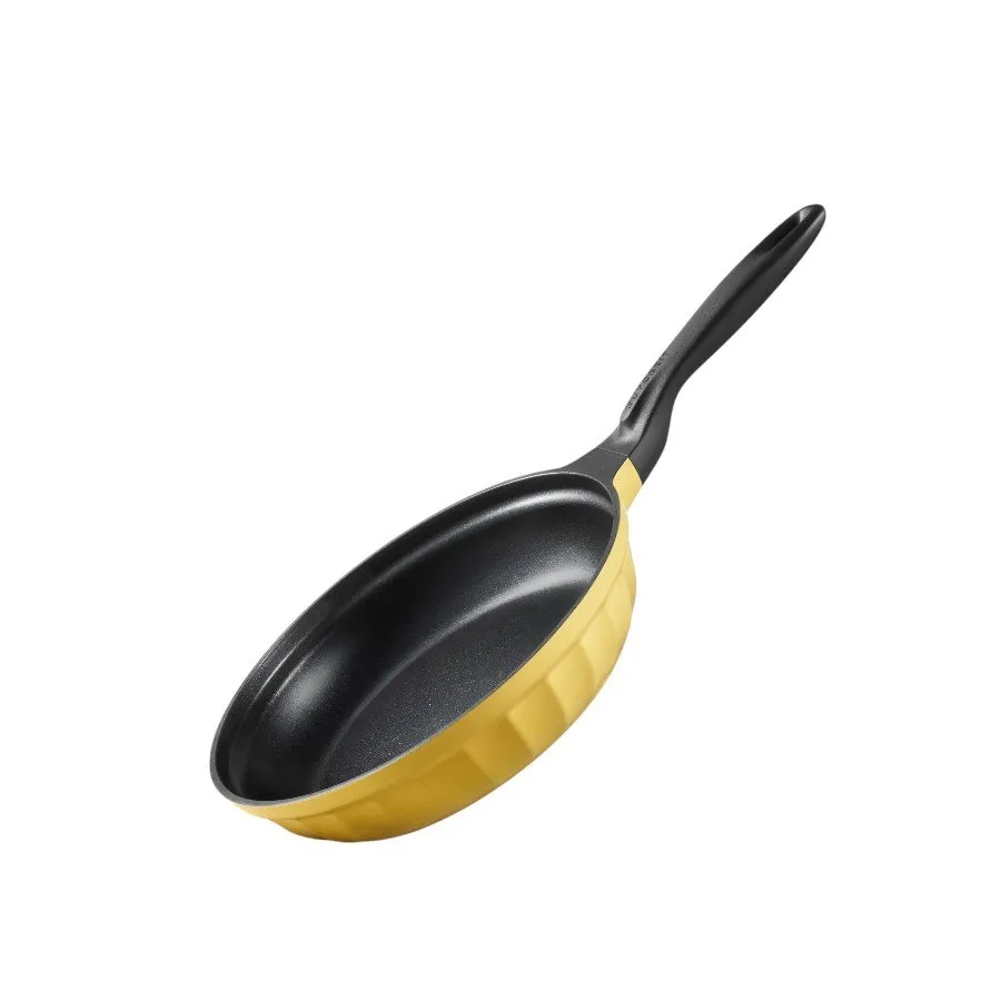 BUYDEEM Cast Aluminum Nonstick Frying Pan 25 cm, model CP151, color Mellow Yellow Slika 2