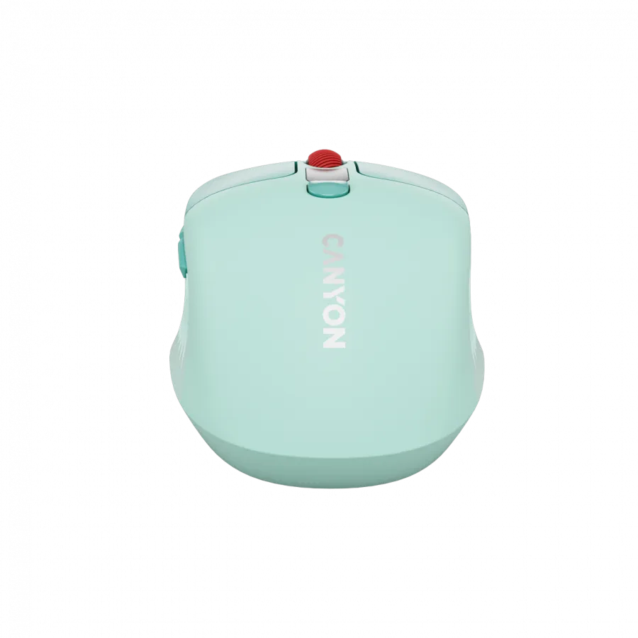 CANYON mouse MW-26 LCD Silent Dual Mode Wireless Green Slika 5