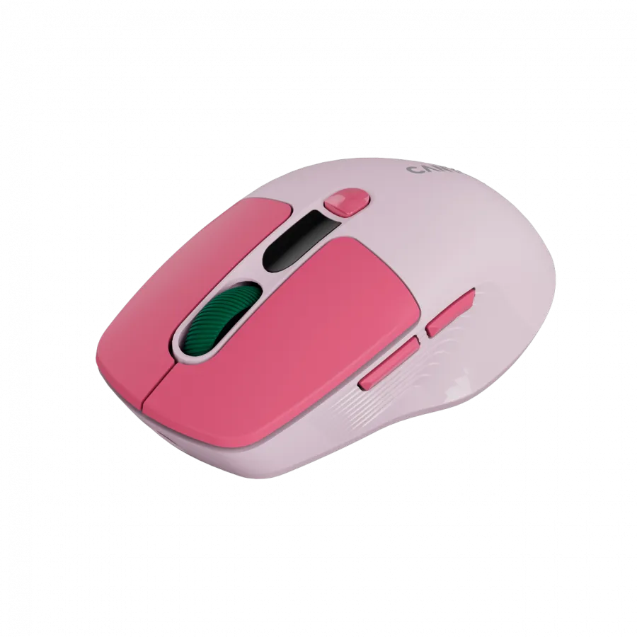 CANYON mouse MW-26 LCD Silent Dual Mode Wireless Pink Slika 2