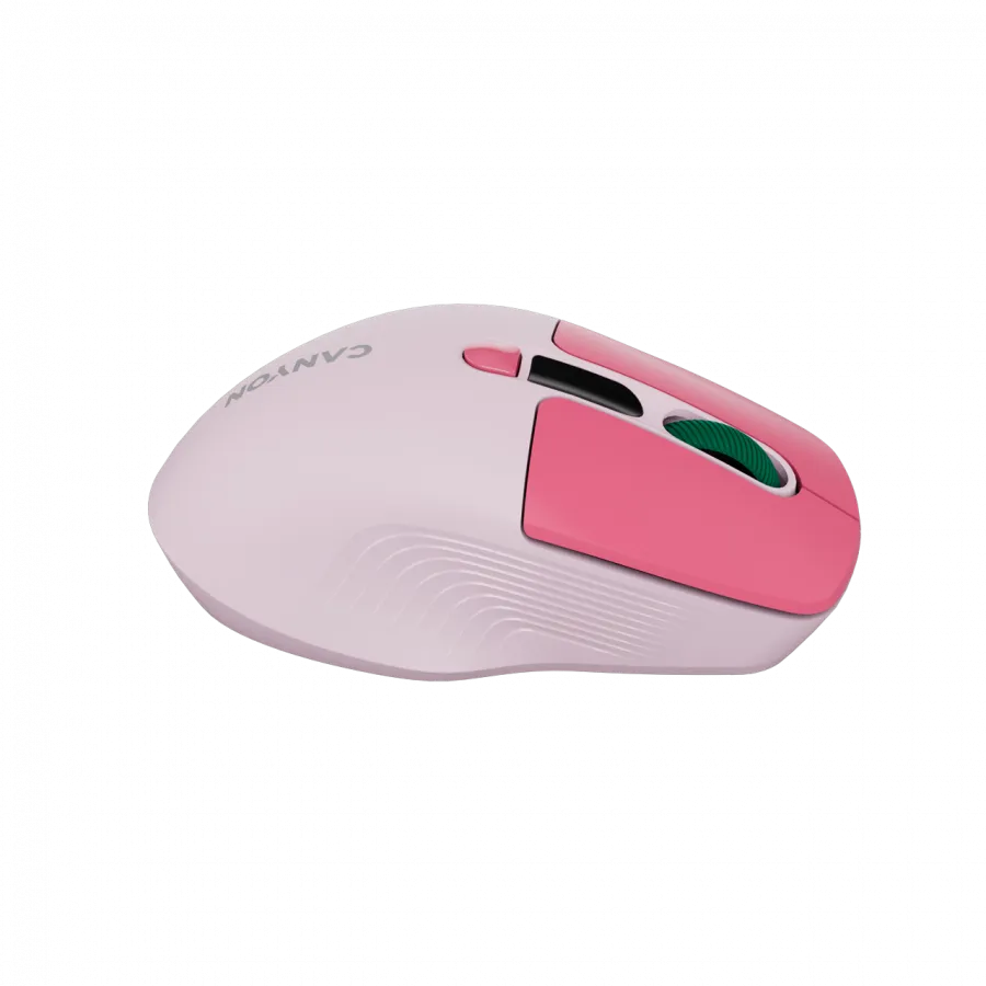 CANYON mouse MW-26 LCD Silent Dual Mode Wireless Pink Slika 7
