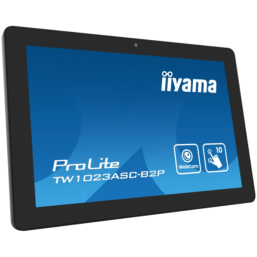 IIYAMA Monitor LED TW1023ASC-B2P 10.1" PCAP 10pt Touchscreen with Android and Power over Ethernet Technology 1280x800 450cd 25ms Android 13 landscape, portrait, face-up Slika 2