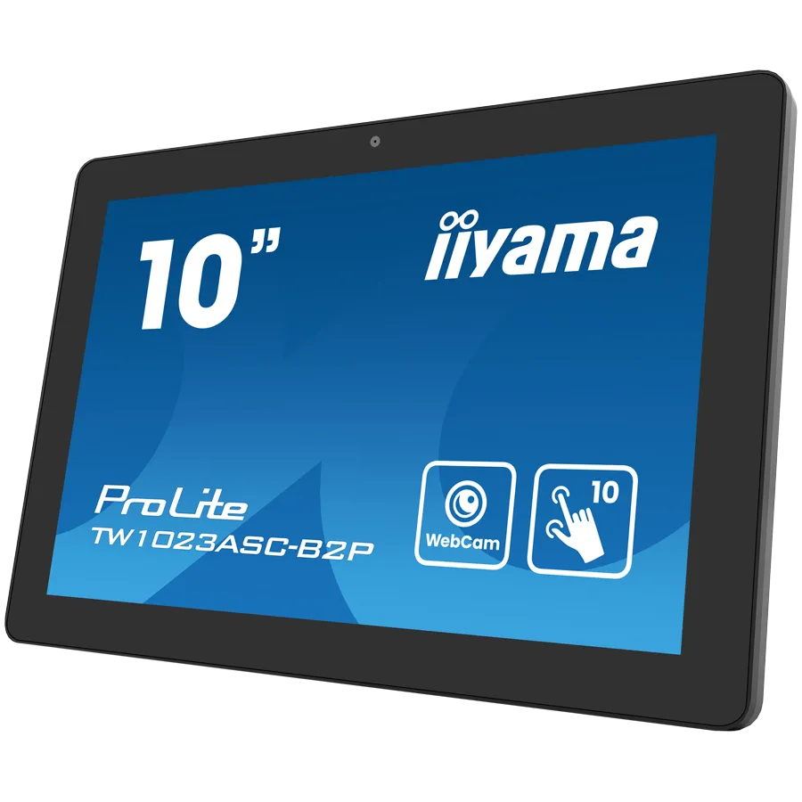 IIYAMA Monitor LED TW1023ASC-B2P 10.1" PCAP 10pt Touchscreen with Android and Power over Ethernet Technology 1280x800 450cd 25ms Android 13 landscape, portrait, face-up Slika 3