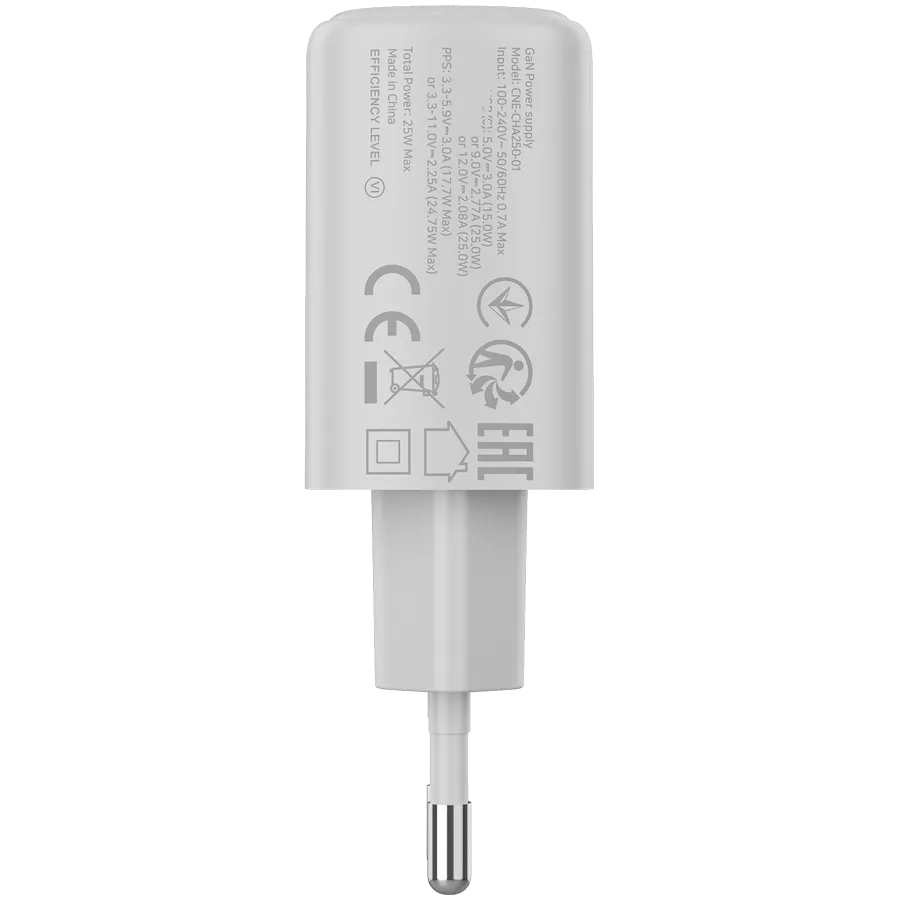 CANYON charger OnCharge 250 25W 1xPD EU White Slika 3