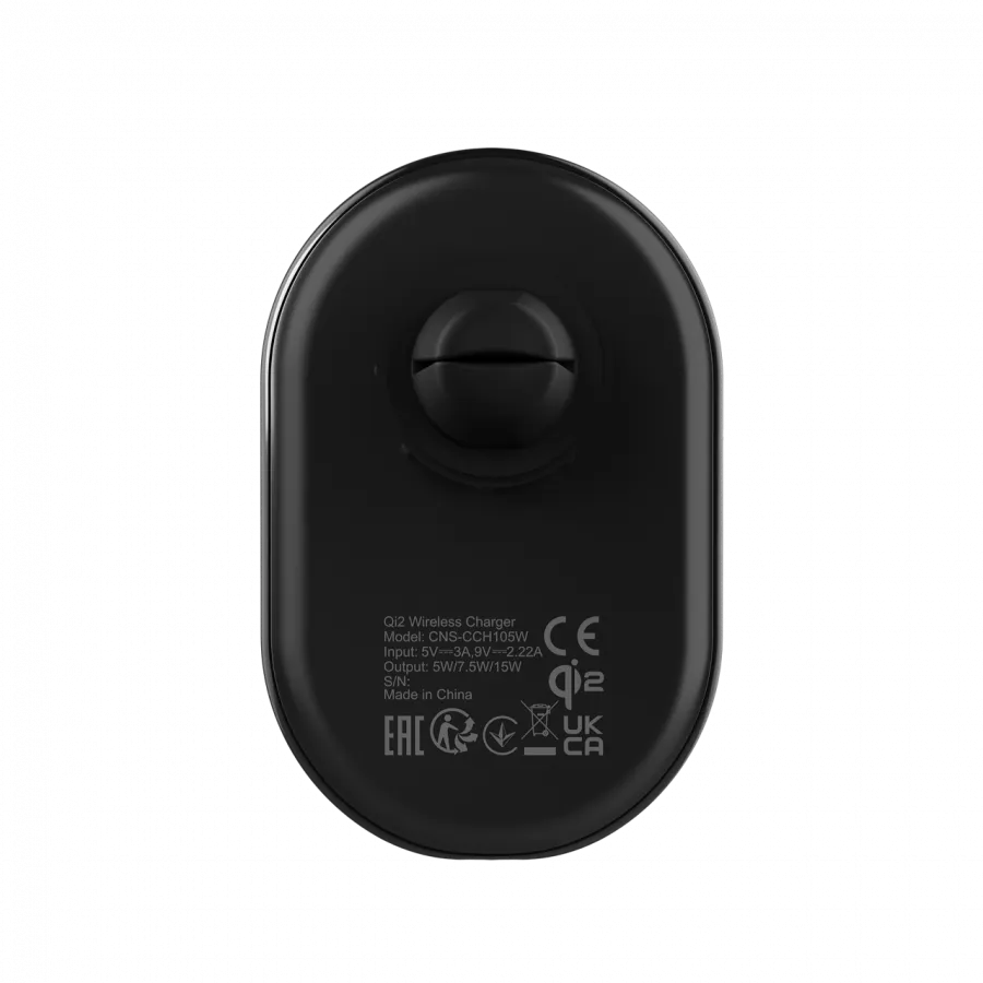 CANYON car charger OnGrip 105 15W Qi2 Wireless Black Slika 8