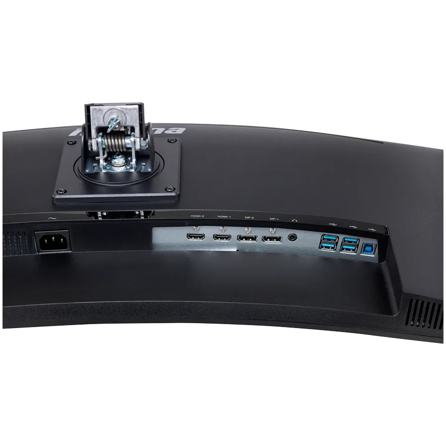 IIYAMA Monitor GCB3481WQSU-B1 Gaming 34" VA Curved 3440 x 1440 @180Hz 21:9 420 cd/m² 4000:1 0.4ms 2xHDMI USB Hub height, tilt Slika 5