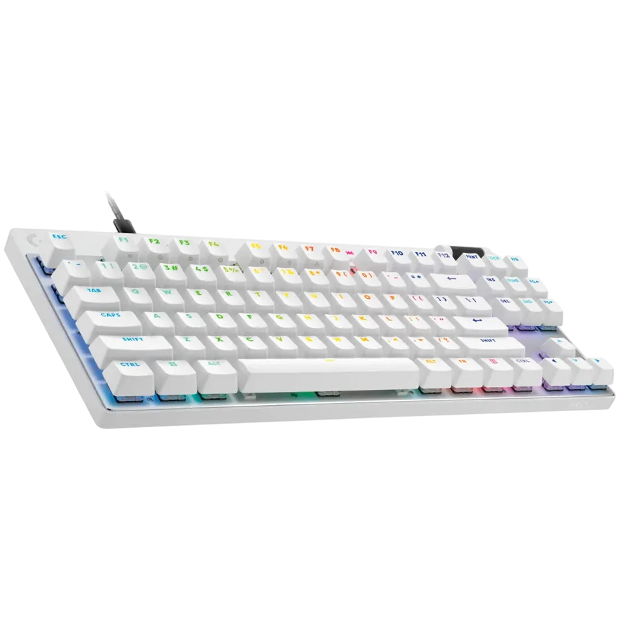 LOGITECH G PRO X TKL RAPID Gaming Keyboard - WHITE - US INT'L - USB - EMEA28i-935 - LINEAR Slika 2
