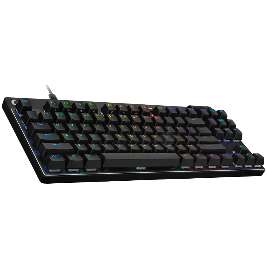 LOGITECH PRO X TKL RAPID Gaming Keyboard - BLACK - US INT'L - USB - EMEA28i-935 - LINEAR Slika 2