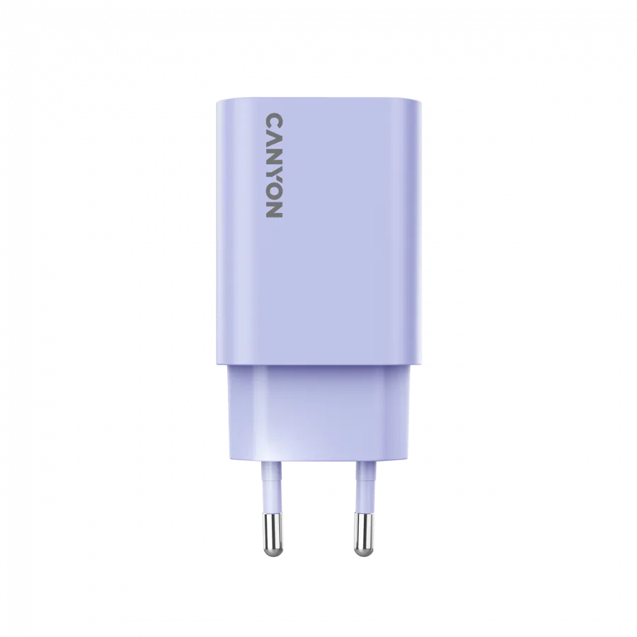 CANYON charger OnCharge 30CL Max Power 30W 1xPD EU Purple Slika 5