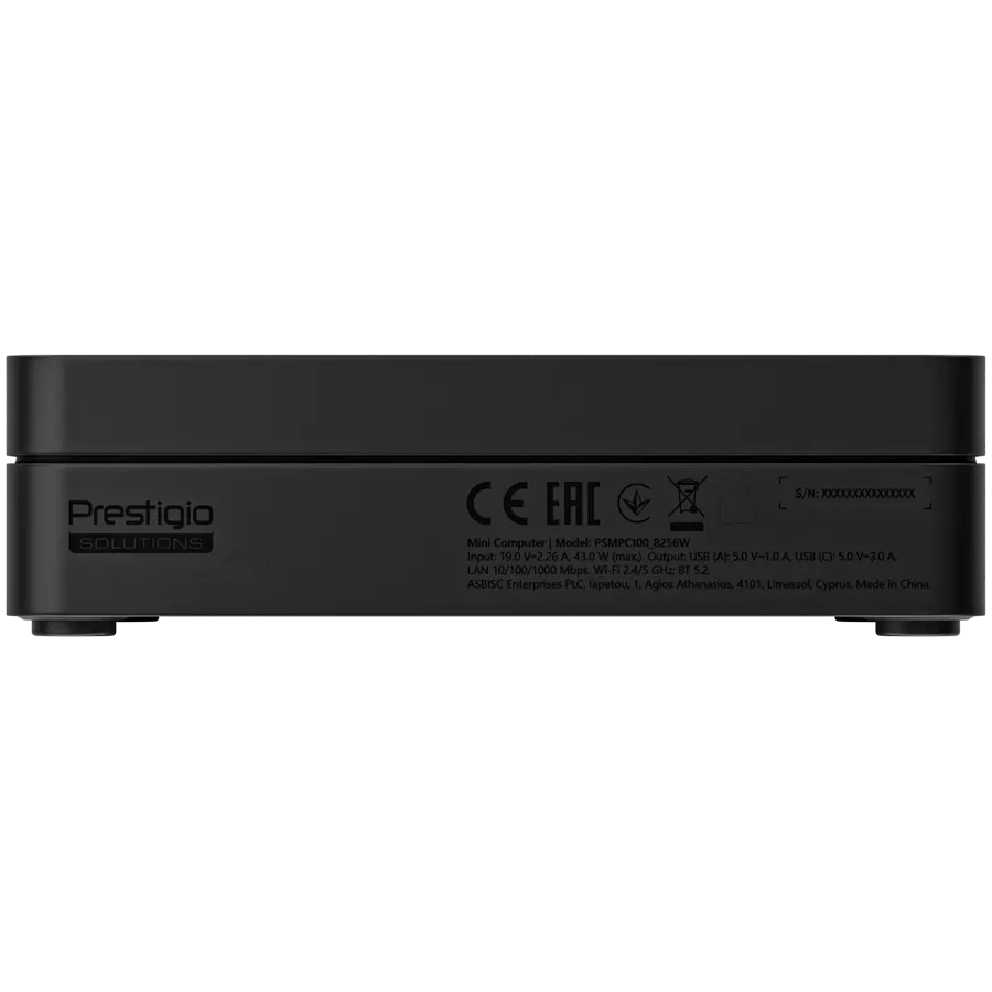 Prestigio Solutions Digital Media Player PSMPC100, Intel – Intel N100, 8GB+256GB, Windows 11 Pro Trial Slika 3