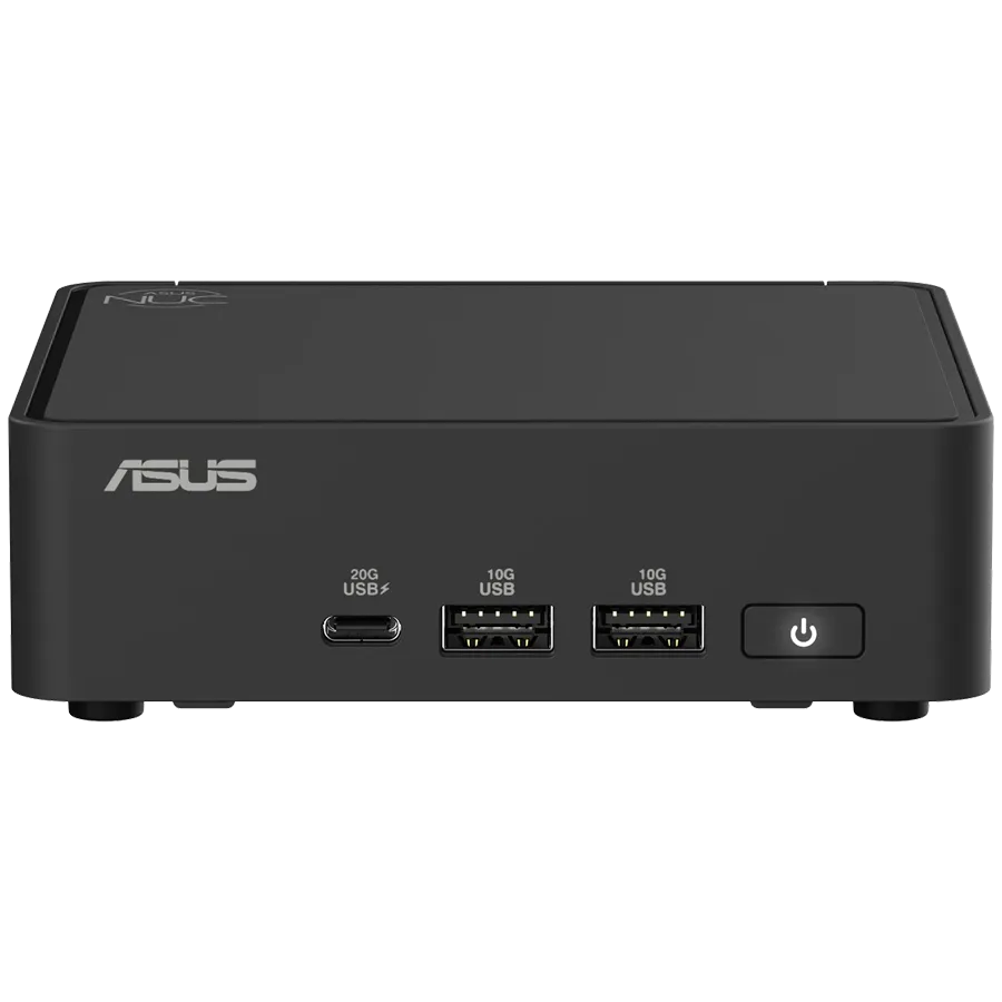 ASUS NUC 15 PRO/RNUC15CRKV500002/Ultra 5 235H vPro 28W/Intel Arc graphics/no RAM/no Storage/Intel Wi-Fi 7 BE201/USB - 7/4 USB Type-A/3 USB Type-C (1x USB3.2 + 2x TB4)/2x HDMI 2.1/Support Displays - 4x 4K/no OS/EU Cord/Kit (L6)/Slim/EAN:4711387950173 Slika 1