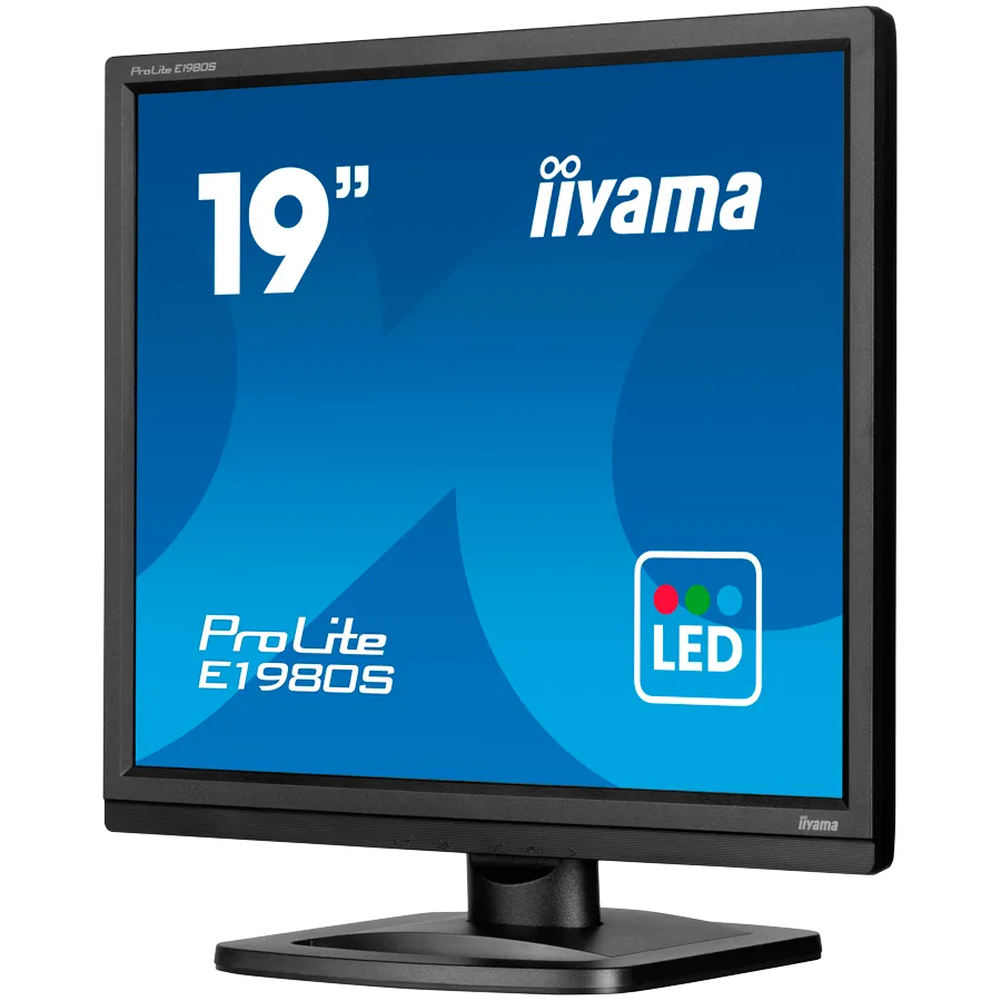 IIYAMA Monitor LED E1980S-B1 19" 1280 x 1024 5:4 250 cd/m 5ms HDMI DP tilt Slika 2