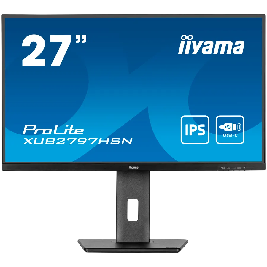 Iiyama XUB2797HSN-B2 - LED monitor 27 FHD (1080p) 100 Hz IPS 300 cd 1000 1 1ms HDMI DP USB-C speaker Slika 1