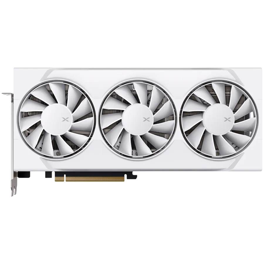 XFX Swift AMD Radeon RX 9060 XT OC White Triple Fan Gaming Edition 16GB GDDR6 128-bit HDMI 2x DP Slika 3