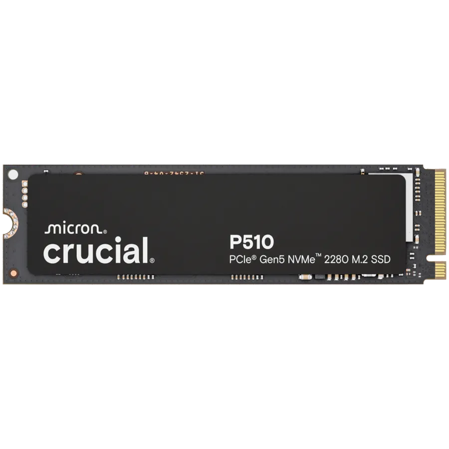 Crucial P510 1TB PCIe Gen5 NVMe 2280 M.2 SSD Slika 1