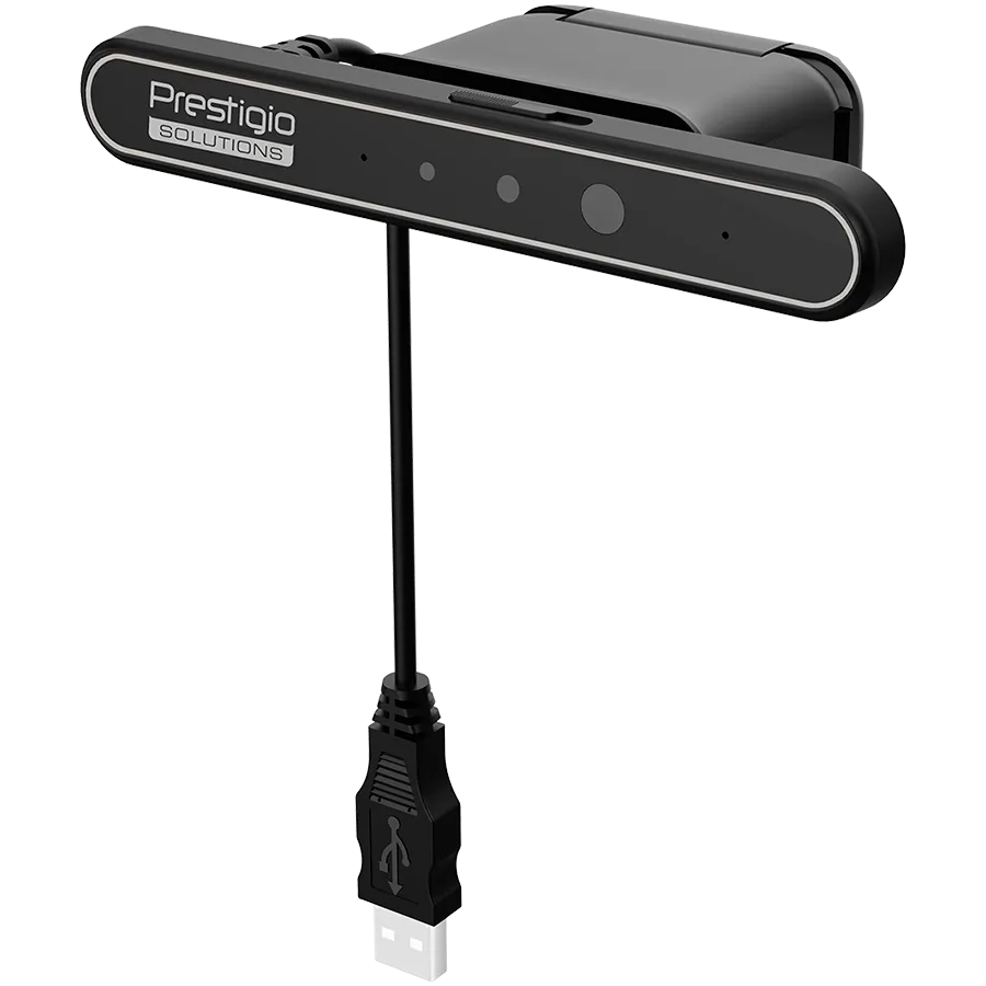 Prestigio Solutions Video Conferencing Windows Hello Camera: FHD, 2MP, 2 mic, 1m (Range), Connection via USB 3.0 Slika 2