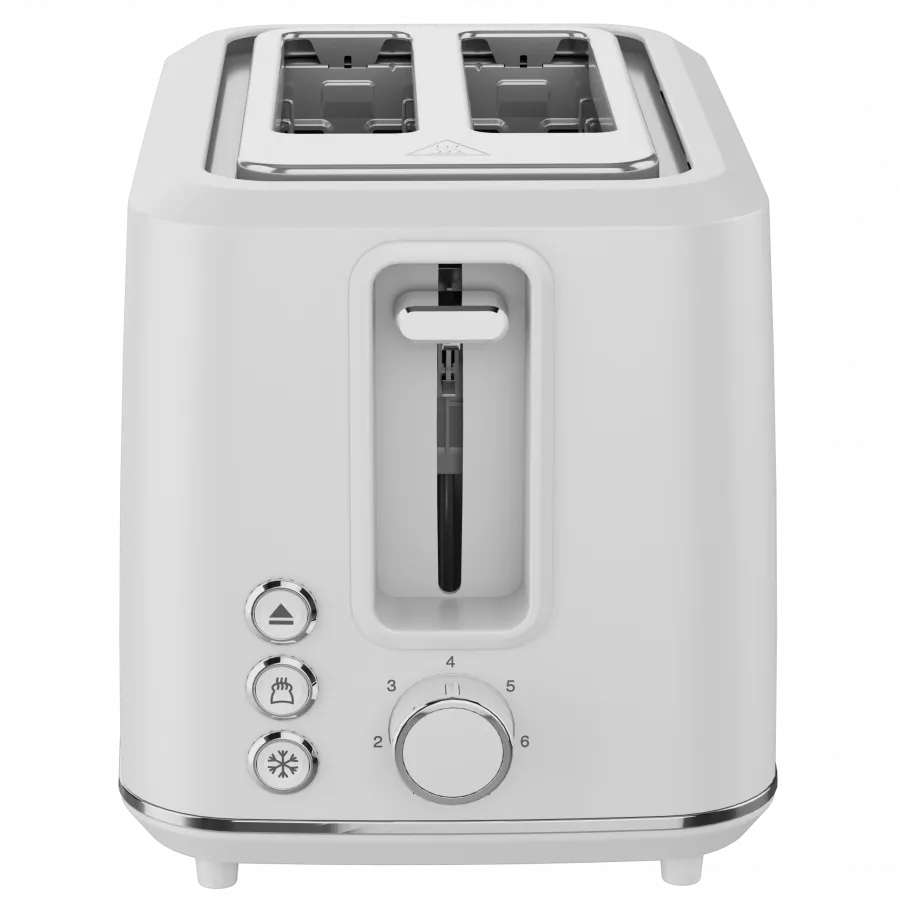 Electric Toaster, white, 220-240V, 50-60Hz, 920-1080W, 2 slots, 3 modes, 7 browning levels Slika 3