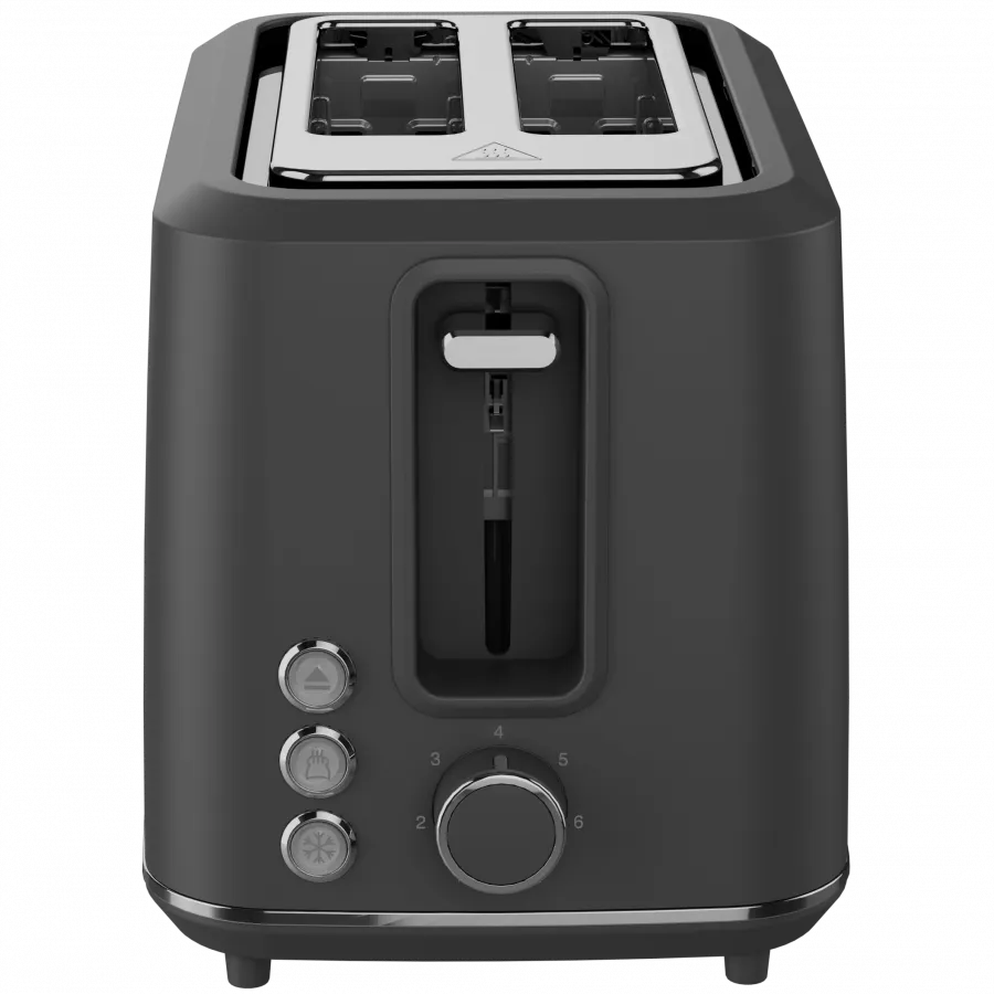 Electric Toaster, Grey, 220-240V, 50-60Hz, 920-1080W, 2 slots, 3 modes, 7 browning levels Slika 3