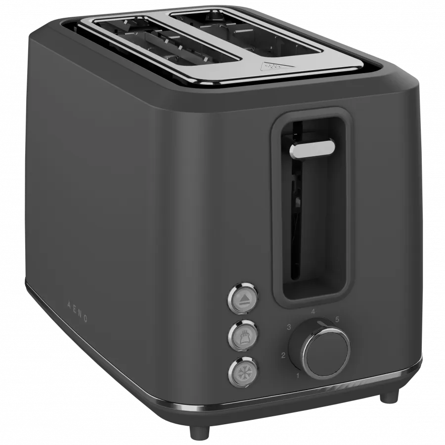 Electric Toaster, Grey, 220-240V, 50-60Hz, 920-1080W, 2 slots, 3 modes, 7 browning levels Slika 4