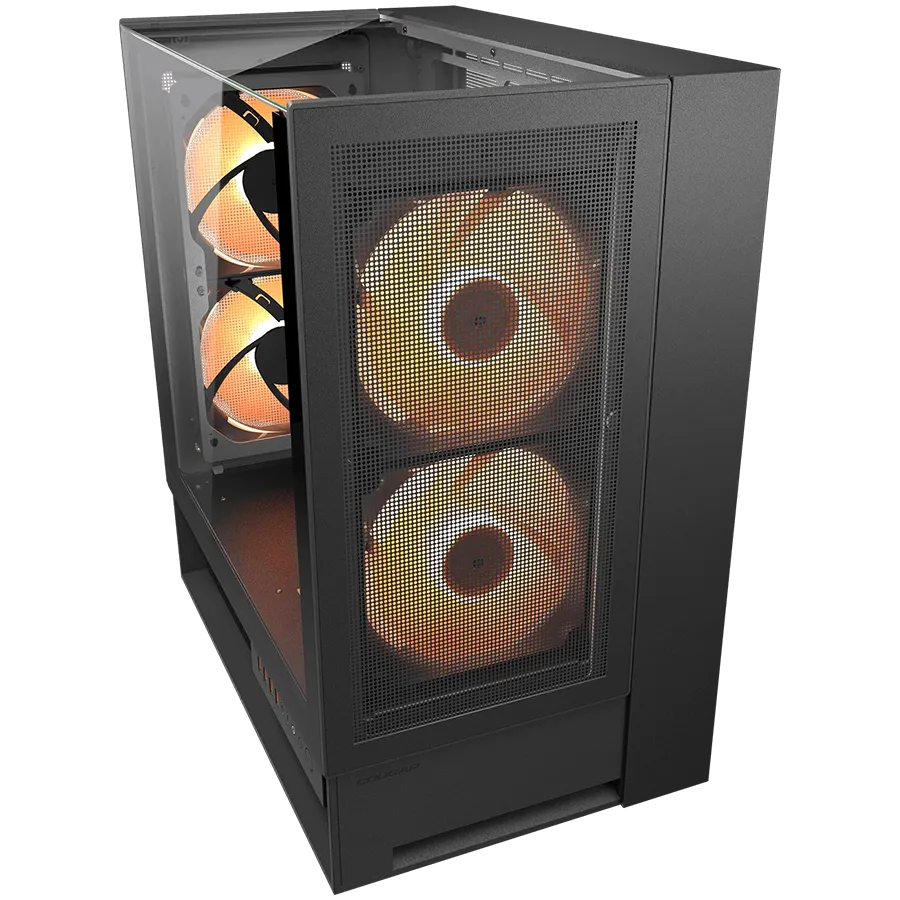 COUGAR OmnyX PC Case, Mid Tower, Black Slika 4